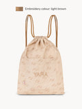 Bolsa de gimnasio Beige