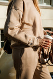 Jogging Suit Beige Cappuccino