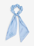 Scrunchie Bow Heavenly Blue