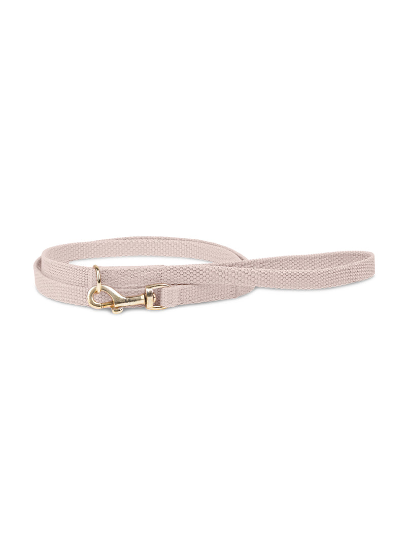 Correa beige para perro