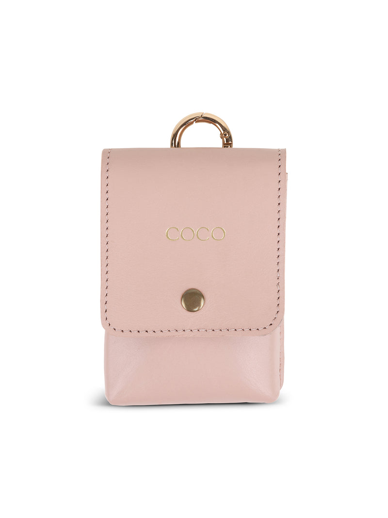 Poepzakjeshouder Leer Roze