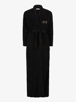 Bathrobe Teddy Black Long