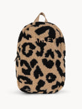 Rucksack Leopard Beige/Schwarz