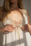 Lace Dress Off White