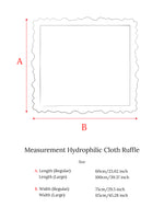 Hydrophilic Cloth Ruffle Mocca