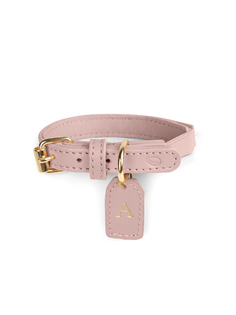 Kattenhalsband Leer Roze