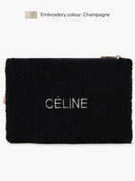 Neceser Peluche Negro