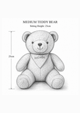 Teddy Bear Beige Medium
