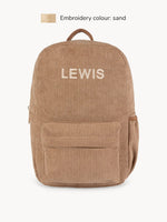 Ripp-Rucksack Braun 