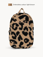 Mochila Leopardo Beige/Negro
