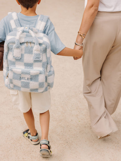 Rugzak Maxi Geblokt Blue