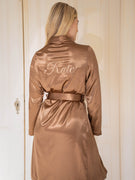 Kimono Teddy Chocolate Brown