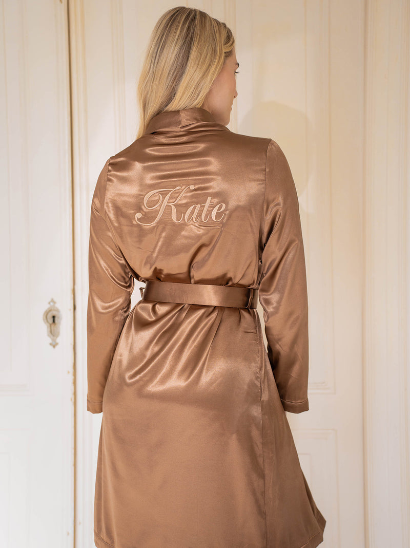 Kimono Teddy Chocolate Brown