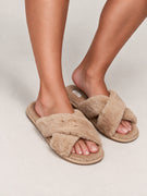 Pantoffel Beige