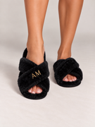 Pantuflas Negro Medianoche