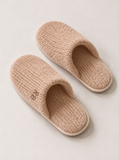 Pantoffel Teddy Beige