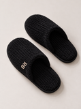 Pantoffel Teddy Black