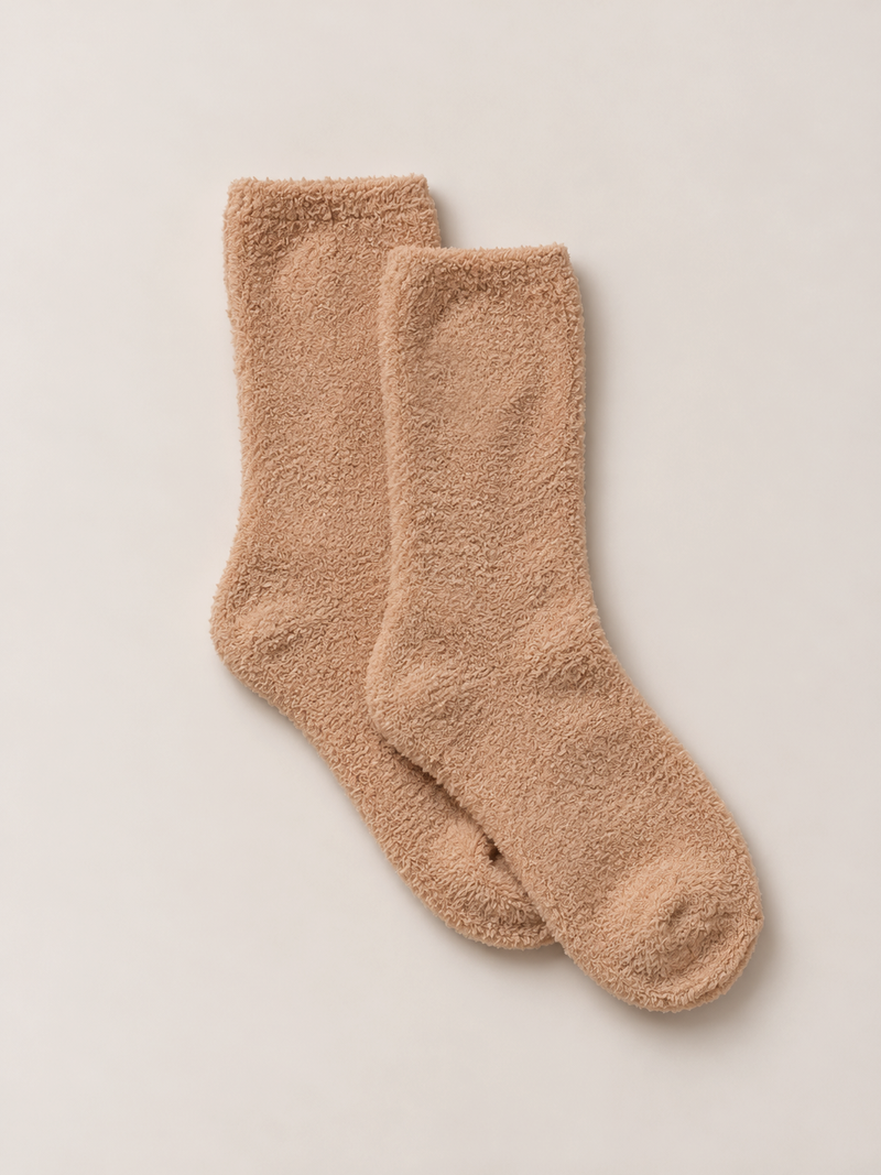 Sokken Teddy Beige