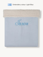 Couverture Teddy Bleu Ciel