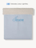 Couverture Teddy Bleu Ciel