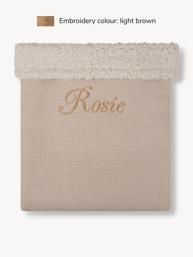 Teddy Blanket Beige