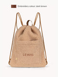 Teddy Turnbeutel Beige