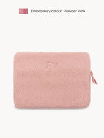 Pochette pour laptop Teddy Rose poudré