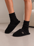 Pantoffel Teddy Black