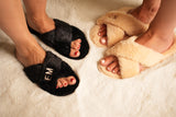 Pantoffel Midnight Black