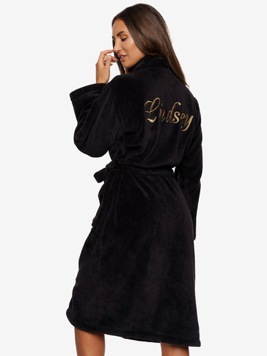 Peignoir Midnight Black