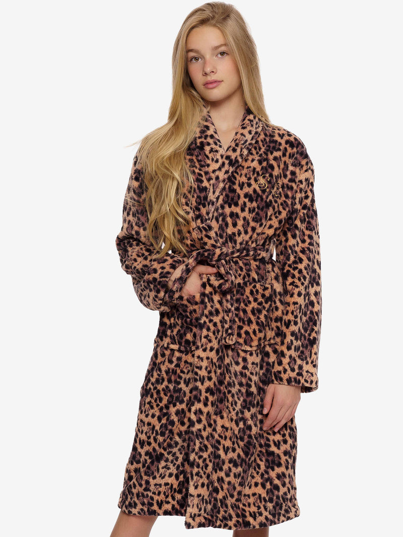 Badjas Leopard Kids