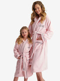 Peignoir Hooded Pink Enfants