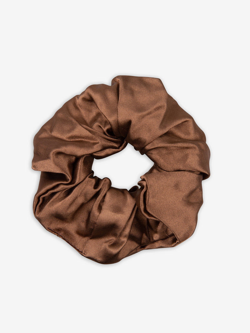 Scrunchie Schokoladenbraun