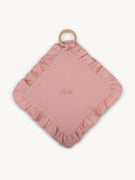 Hydrophilic Ruffle Pacifier Cloth Old Pink
