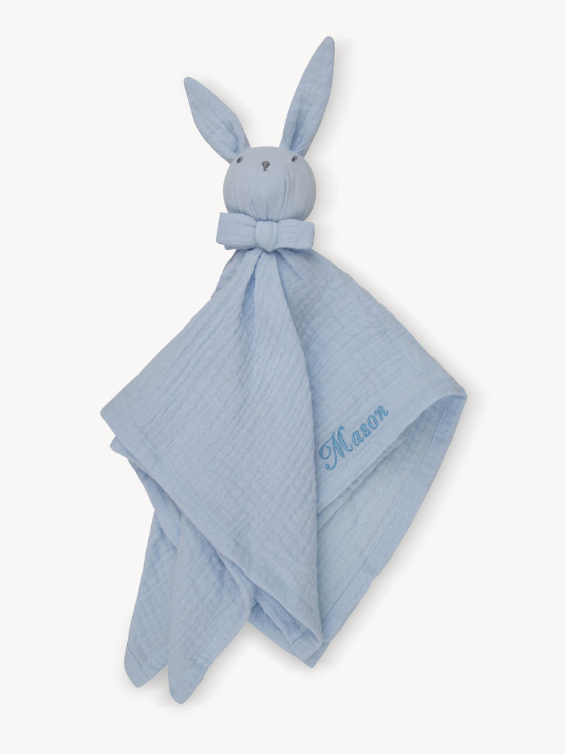 Hydrophile Schmusetuch Hase Babyblau