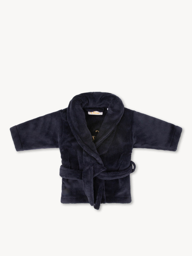 Kinderbademantel Navy