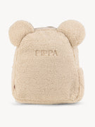 Mochila Peluche Crema