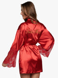 Kimono Lace Valentine Red