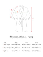 Kimono Piping Midnight Black