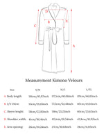 Kimono Velours Midnight Black