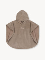 Badponcho Taupe 
