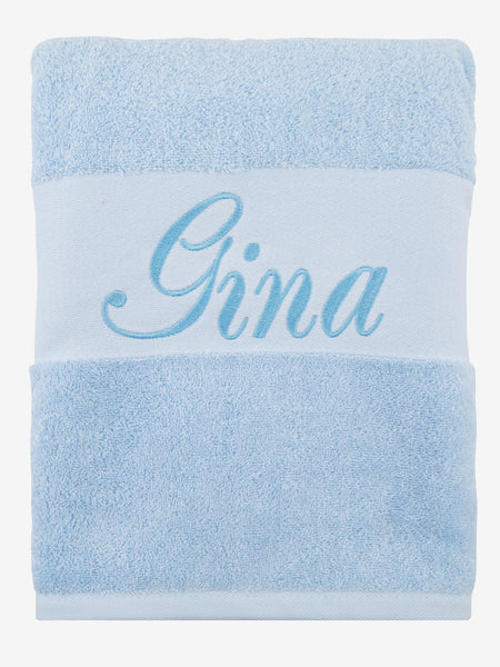 Bath Towel Large Baby Blue