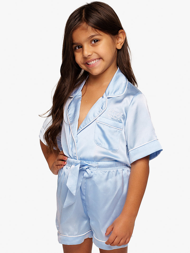 Pyjama Bleu Clair Enfants