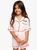 Pijama Modal Infantil Rosa