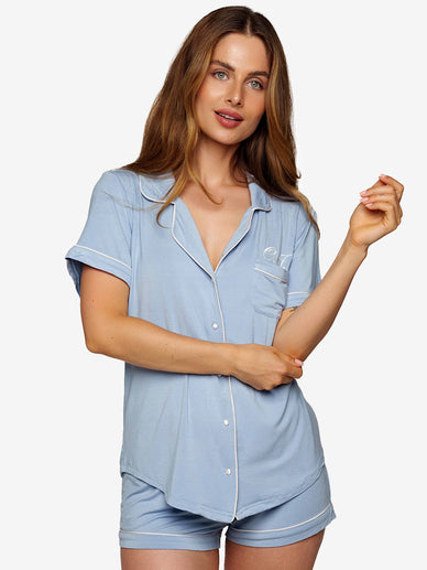 Pyjama Modal Baby Blue