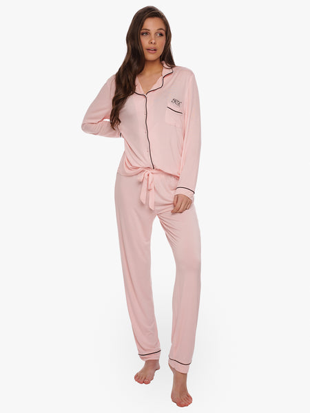 Pyjama Soft Pink Long – Le Olive
