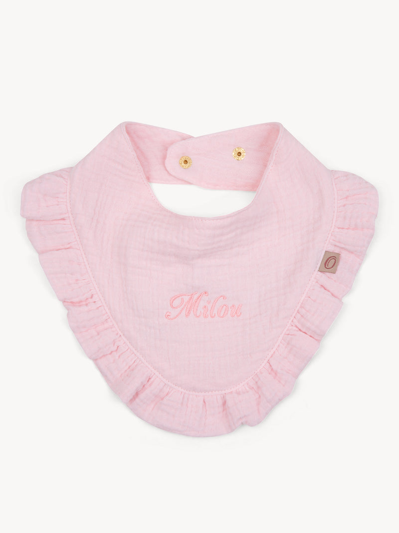Bib Ruffle Light Pink